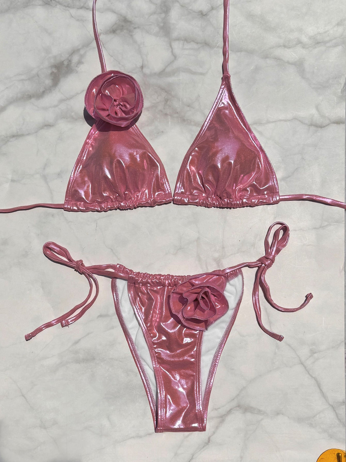 Metallic Bikini Set