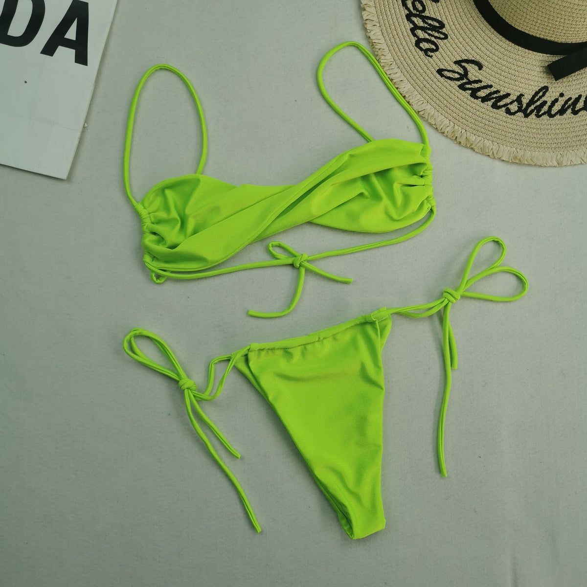 Multicolor Bikini Set