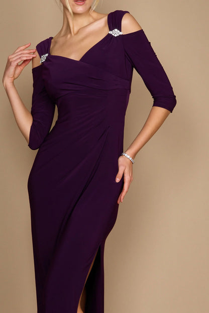 Plus Size Long Dress Formal R&M Richards 8950W