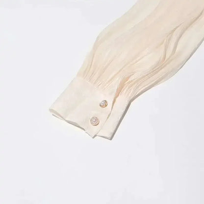 Women's A-Line Mini Dress with Long Sleeves & Empire Waist