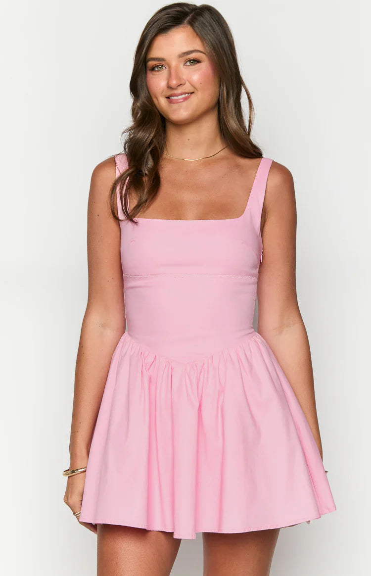 Travis Pink Mini Dress