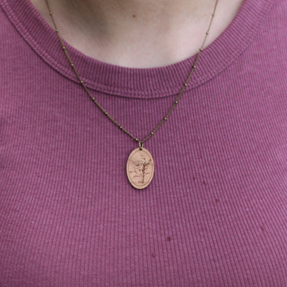 Birth Month Flower Necklace - September image 4