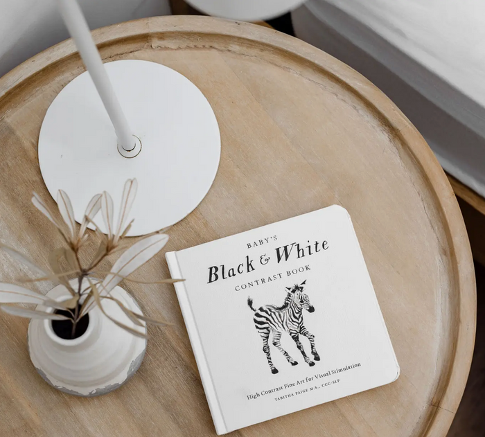 Black and White Contrast Kids Book