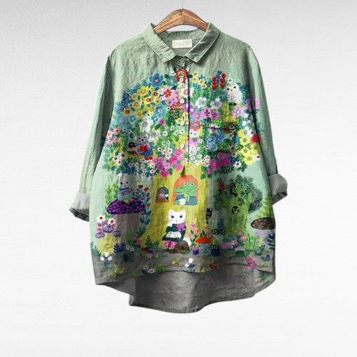 Caroline | Elegant Summer Blouse