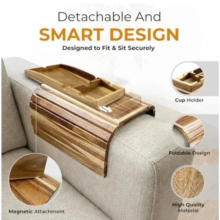 Couch Cup Holder Tray