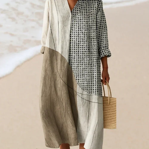 ELARA™ | AUTUMN DRESS INSPIRED BY ART