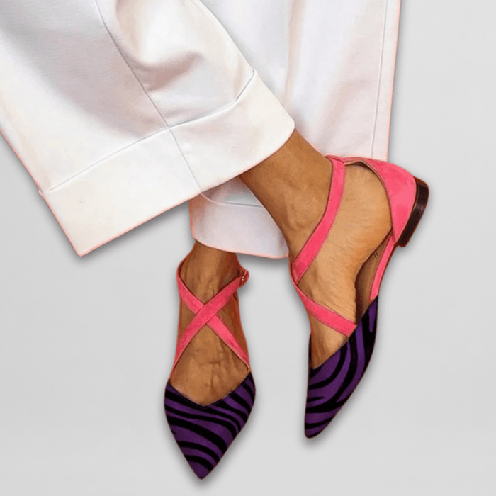 Elisa | Ballet Flats with Ribbons