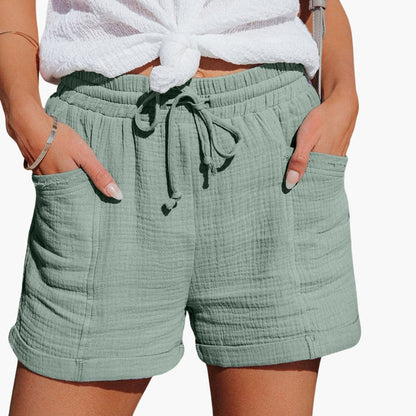 Emma | Elegant Casual Shorts with Adjustable Strap