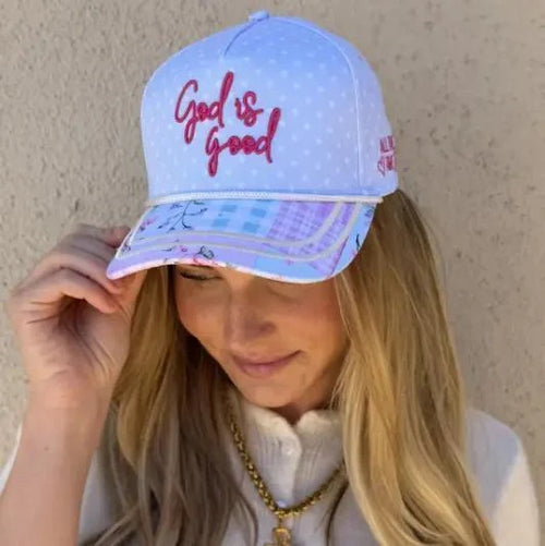 God is good trucker hat