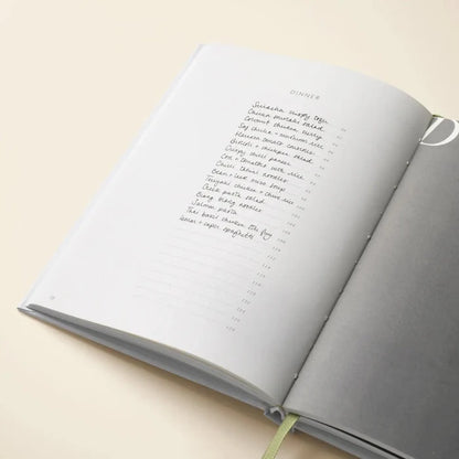 Guided Recipe Journal, A5 Hardcover