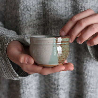 Handmade Mini Ceramic Salt Cellar | 4 Color Options