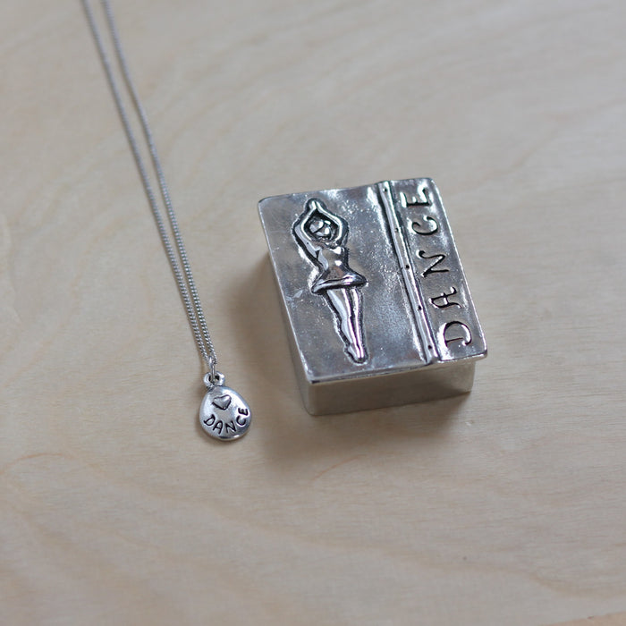 Handmade Pewter Boxed Necklace Set image 5