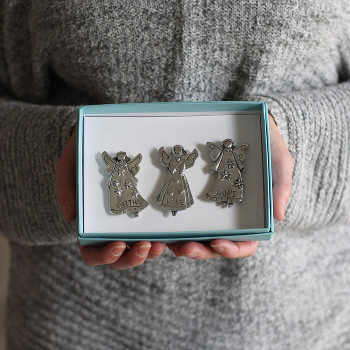Handmade Pewter Magnet Set | 13 Styles image 7