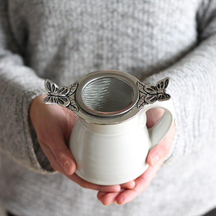 Handmade Pewter Tea Strainer | 4 Styles image 5