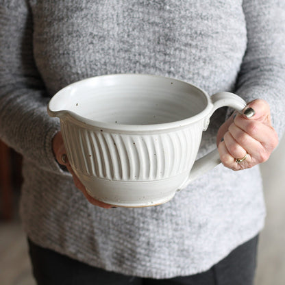 Handmade Pottery | Large Batter Bowl image 1