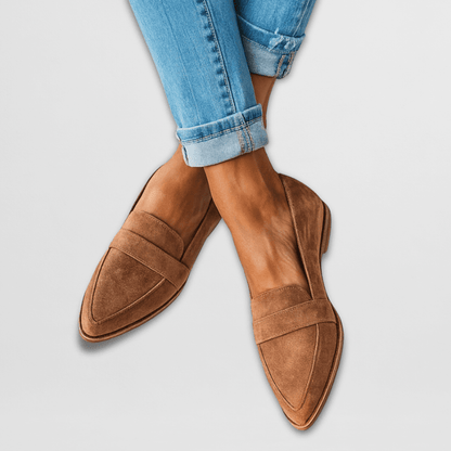 Helen | Soft Suede Loafers