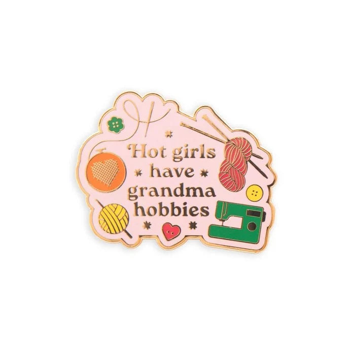 Hot Girls Have Grandma Hobbies Magnetic Needle Minder