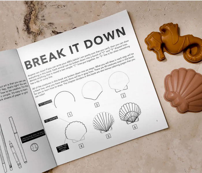 How To Draw Sea Coloring Book