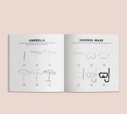 How To Draw Summer Coloring Book