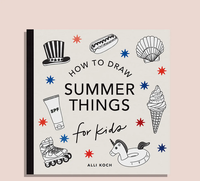 How To Draw Summer Coloring Book