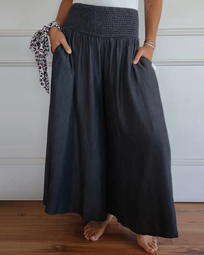 Jasper | High Waist Smock Pants