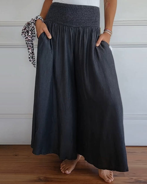 Jasper | High Waist Smock Pants