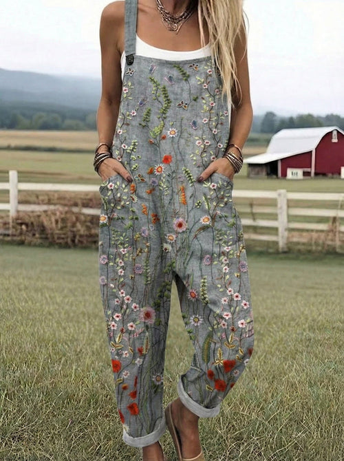 LS™ | Comfort Fit Printed Garden Pants