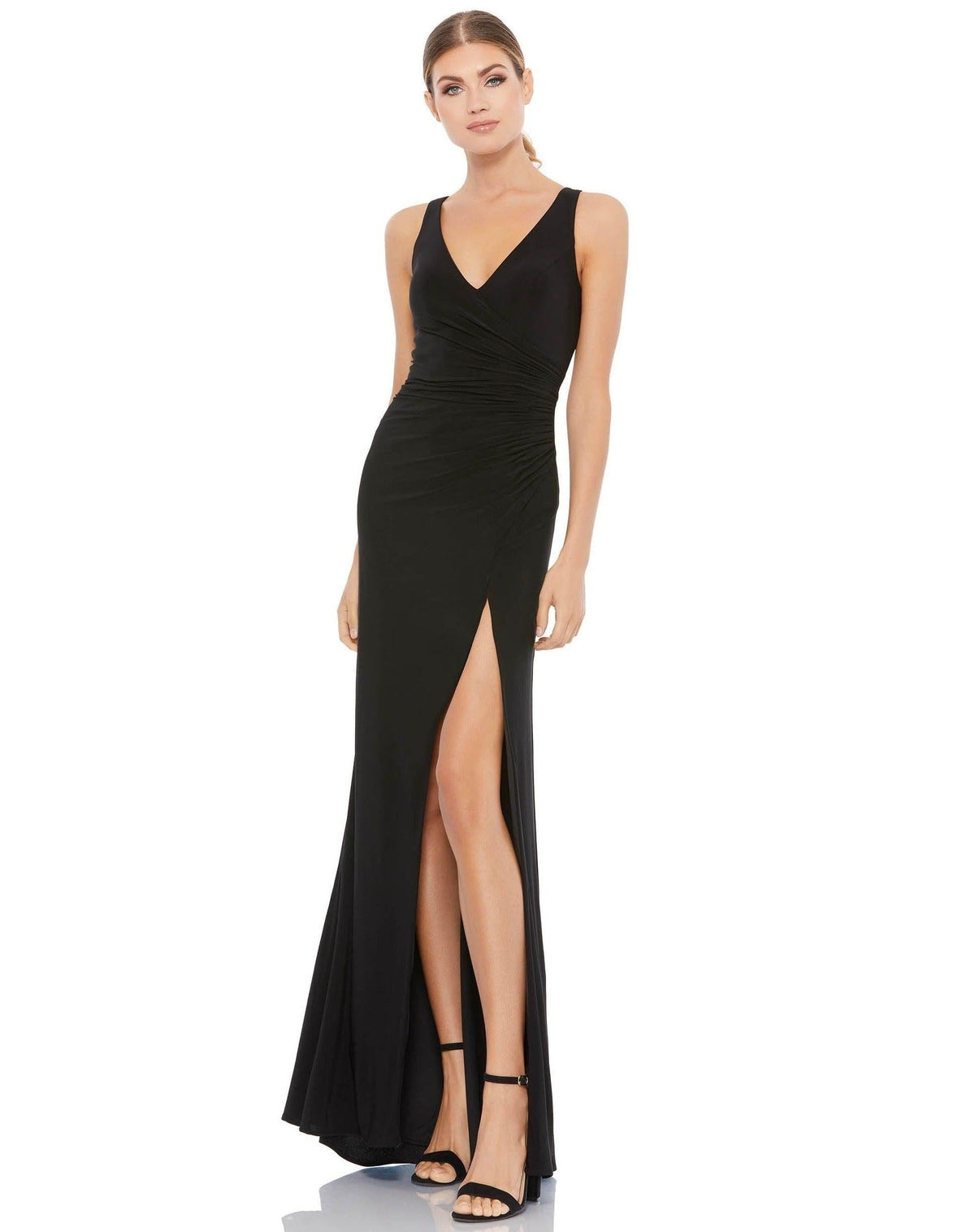 Prom Long Sleeveless Formal Dress Sleeveless Detail Mac Duggal 26513