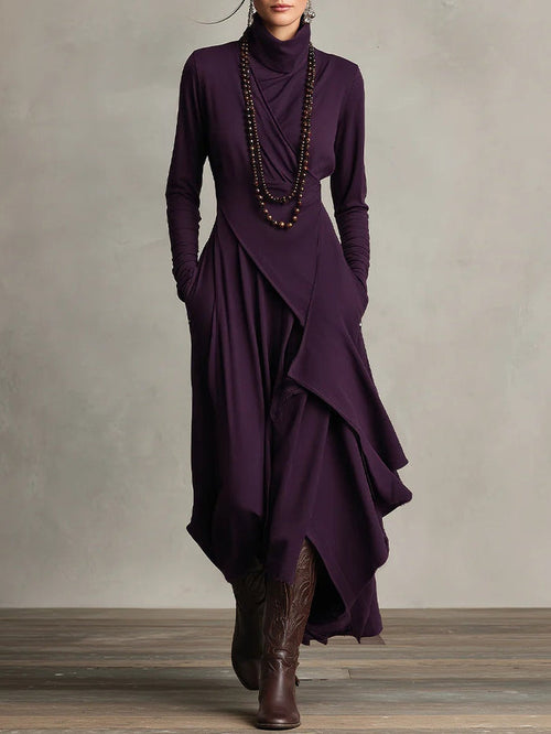 Malva | High Neck Maxi Dress