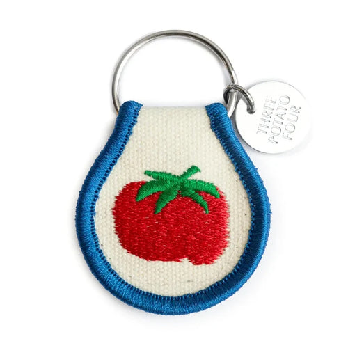 Patch Keychain - Tomato