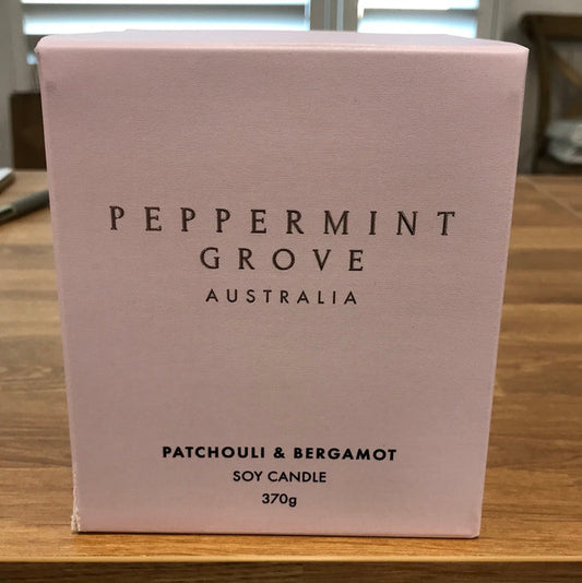 Patchouli & Bergamot 370g Candle
