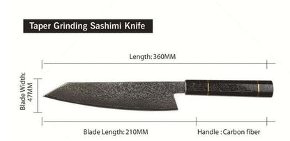 Carbon fiber handle