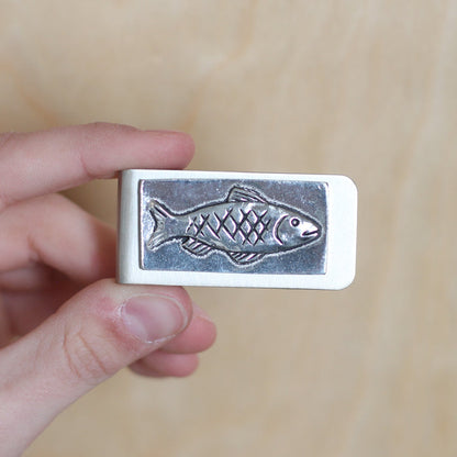 Pewter Money Clip