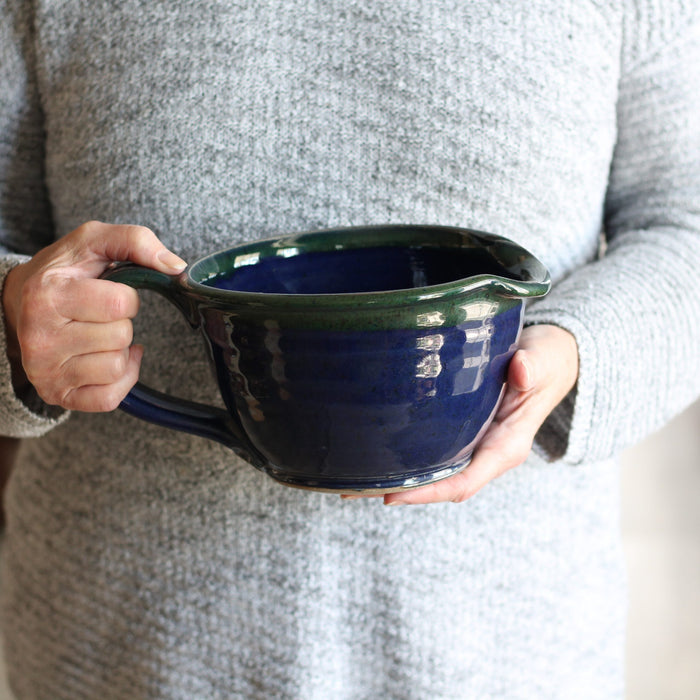 SECONDS SALE | Handmade Pottery | Large Batter Bowl image 5