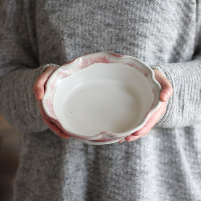 SECONDS SALE | Handmade Pottery | Small Pie Plate image 2