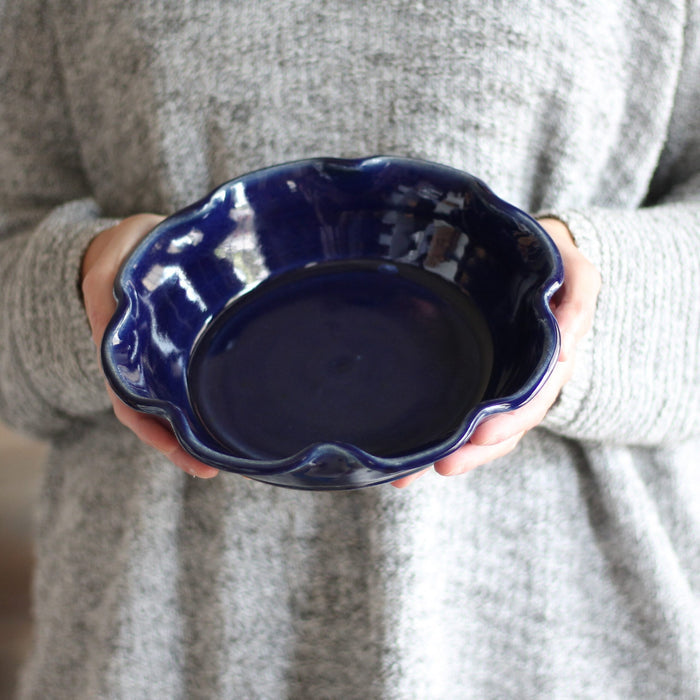 SECONDS SALE | Handmade Pottery | Small Pie Plate image 6