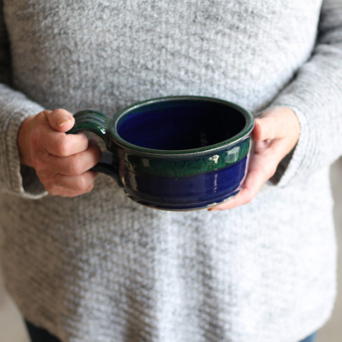 SECONDS SALE | Handmade Pottery | Soup Mug (9 colors) image 6