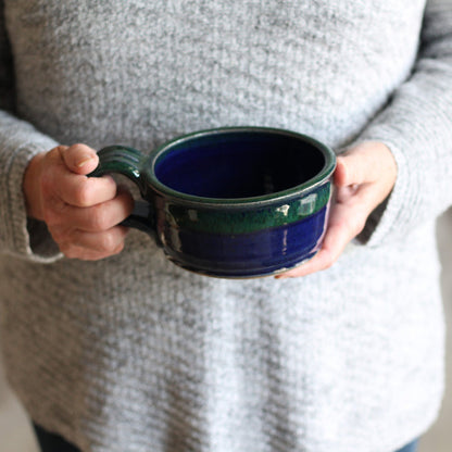 SECONDS SALE | Handmade Pottery | Soup Mug (9 colors) image 6