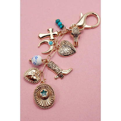 Western Bag Charm